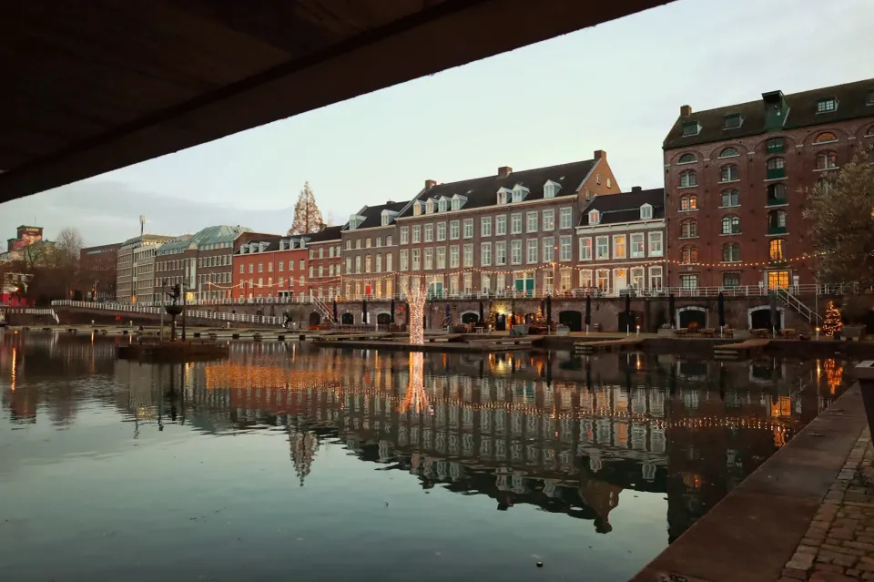 Kerstverlichting Magisch Maastricht Bassin