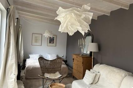 Het interieur van Sasjes Tiny House
