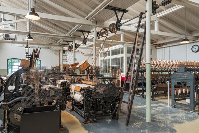 Adventsfeer in de weverij