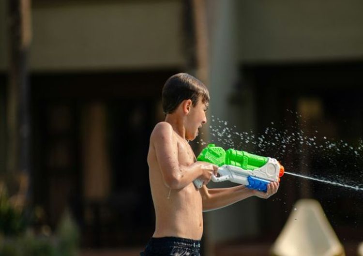 Sport en waterspellen
