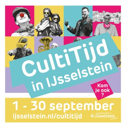 September is CultiTijd in IJsselstein