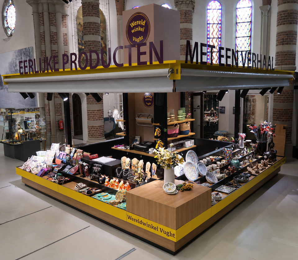 Buitenkant van de wereldwinkel