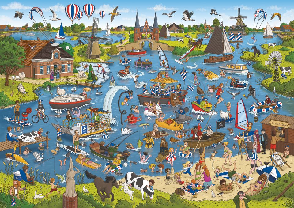 Friesland puzzel.