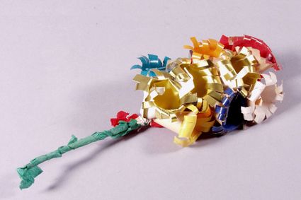 bloem van papier
