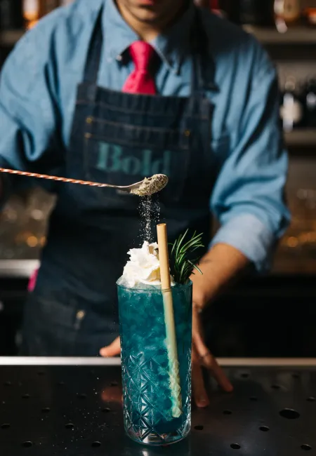 Cocktail at Bold Rooftopbar Maastricht