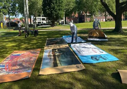 Optika 50 jaar - Tentoonstelling Tuinpad park