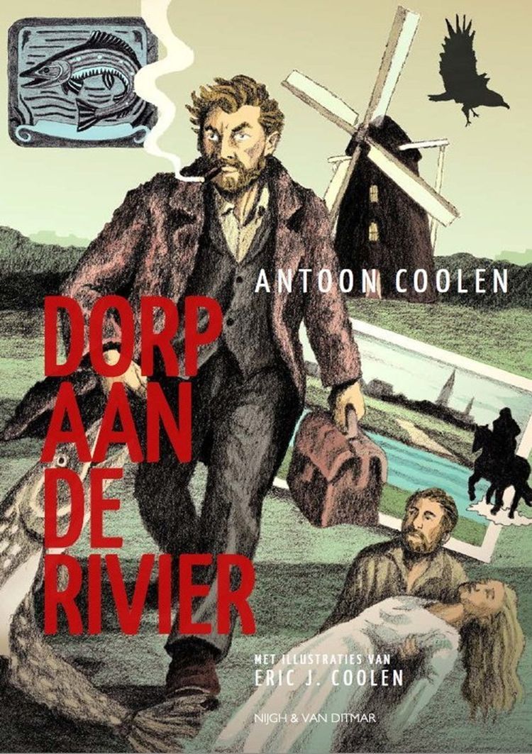 Tentoonstelling - Illustraties uit Dorp aan De Rivier door Eric Coolen