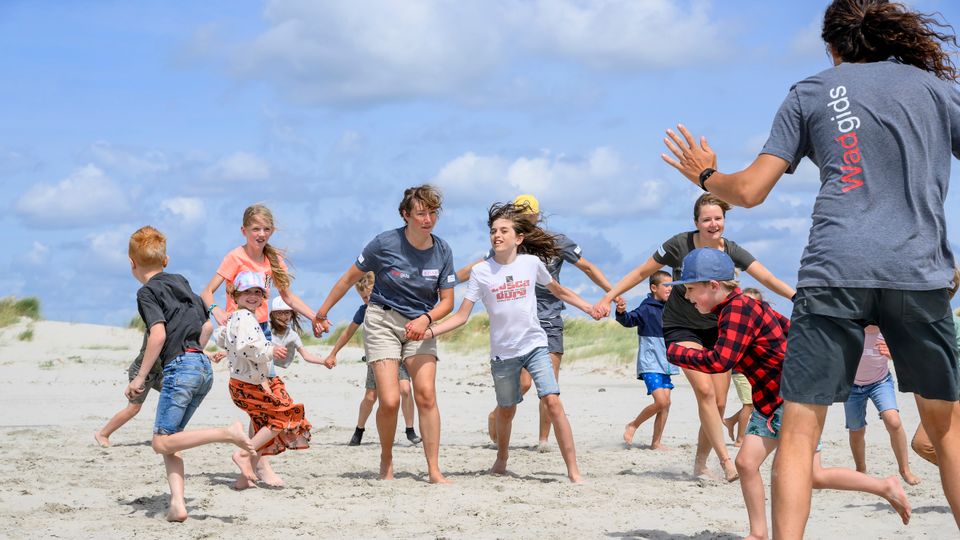 Kinderstranddag met de Waddenvereniging