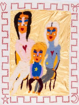 foto: 'Familieportret' door Nixie Van Laere. Foto: Josefina Eikenaar