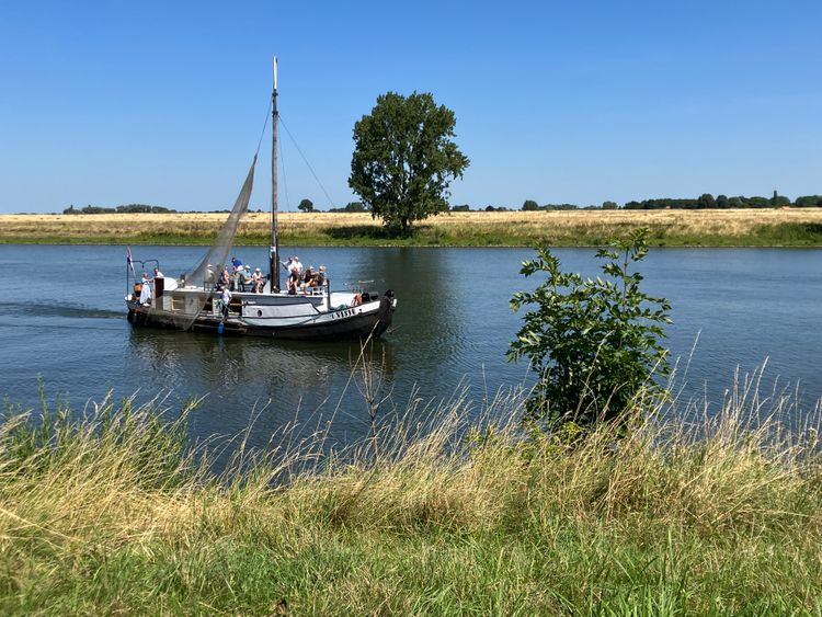 Unieke belevenis op de Maas