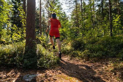 Hardlopen / trailrunning in De Groote Heide