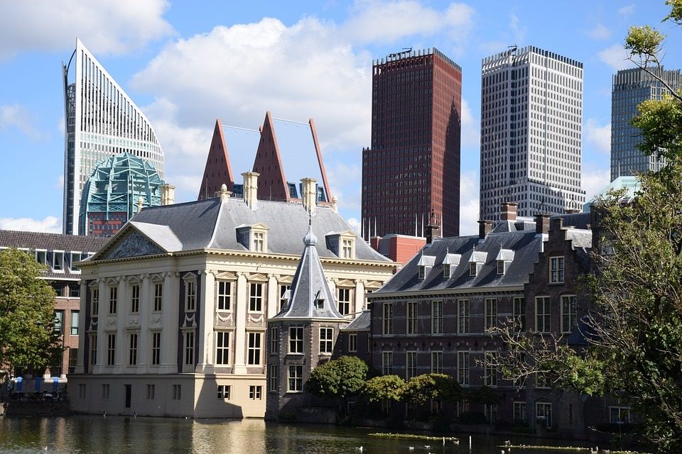Hofvijver in The Hague