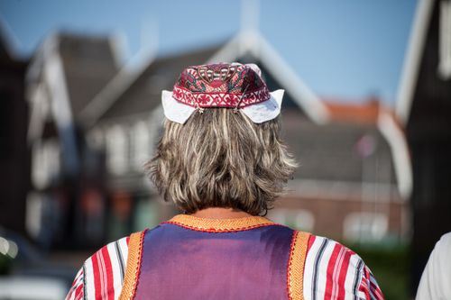 Klederdracht op Marken