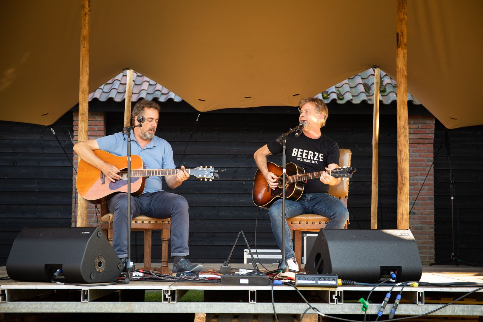 JW Roy en Ruud van den Boogaard