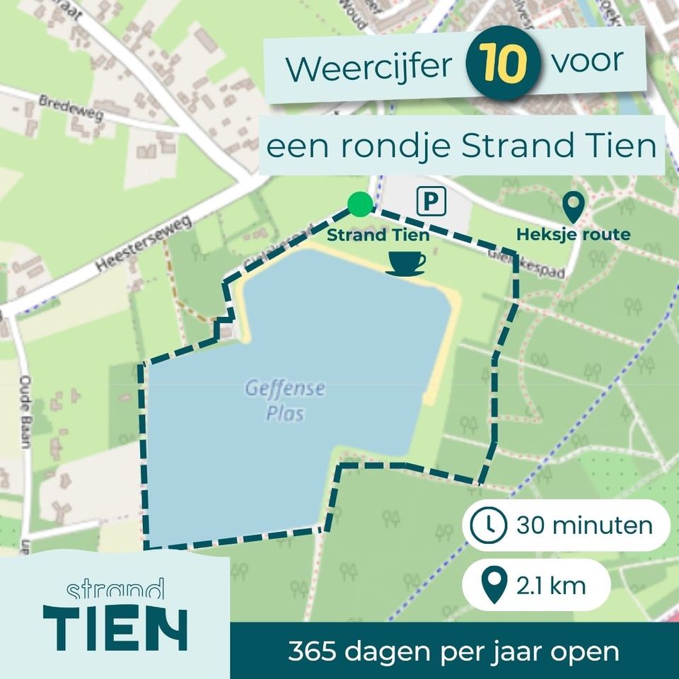 Wandelen Rondje Strand Tien