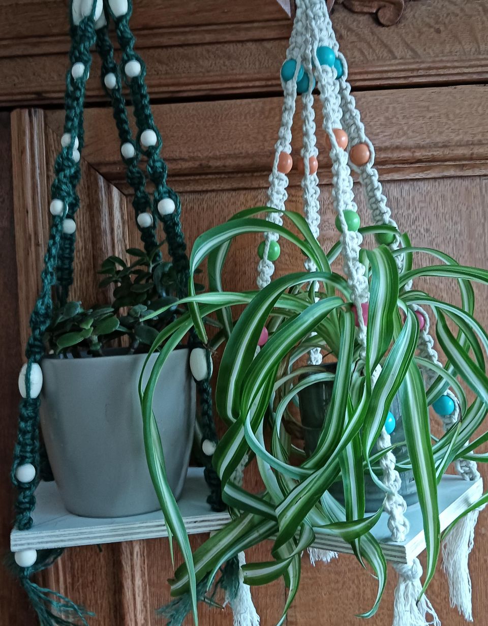 (Groot)ouder/kind workshop macramé een decoratieplankje o.l.v. Hinke Mulder