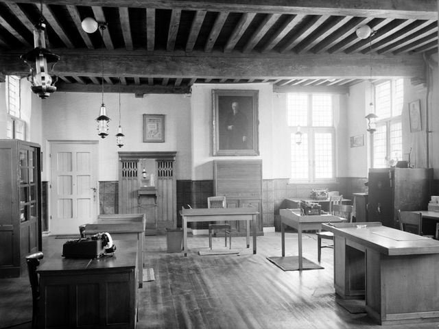 Het bedrijfskantoor van Lutkie en Cranenburg. 