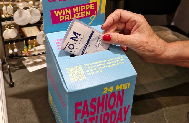 Inleverbox voor de Fashion actie
