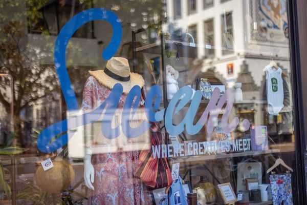 Etalage van Swan Nijmegen
