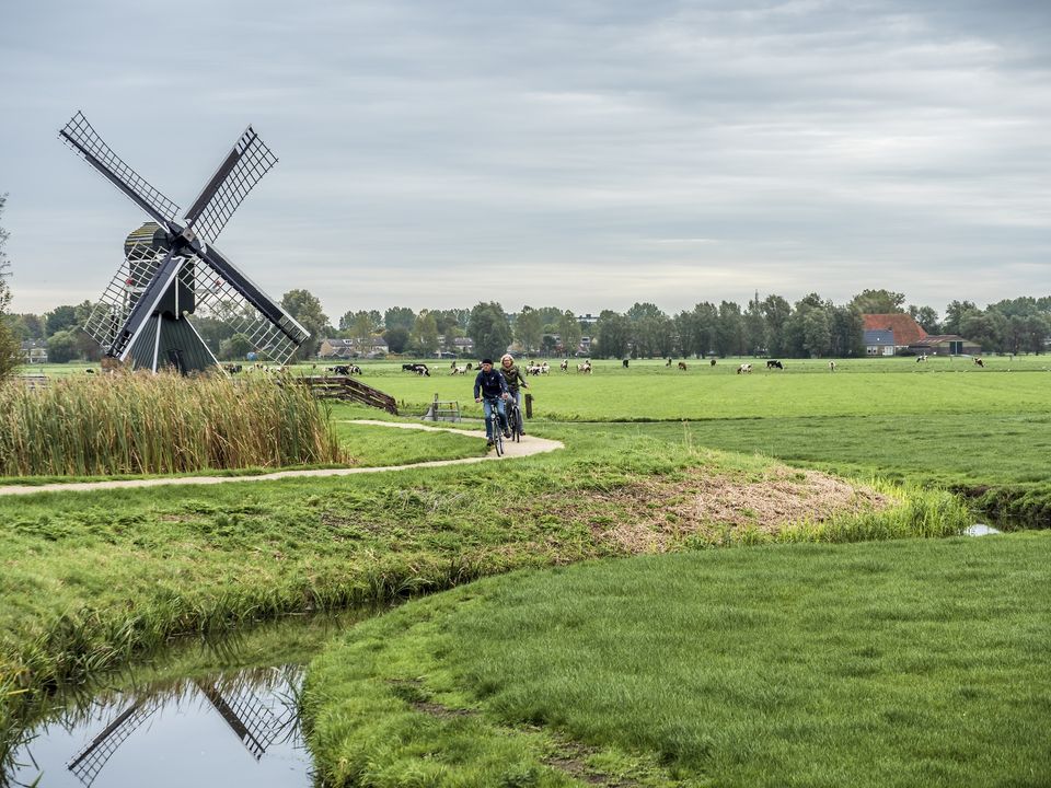 fietsen in de herfst