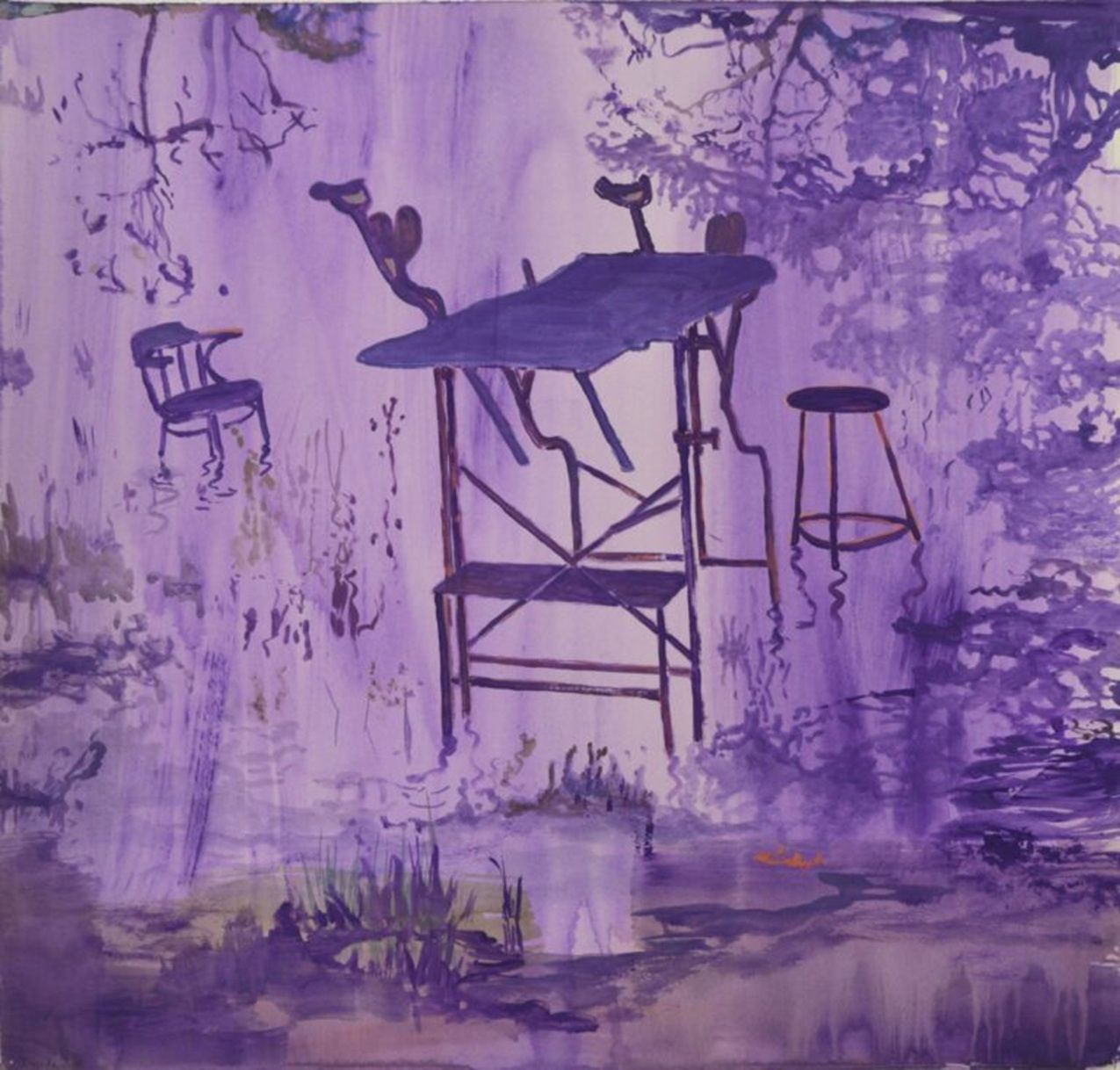 Tentoonstelling - Karin Bos - Inside out - 57x55 cm. - 2024