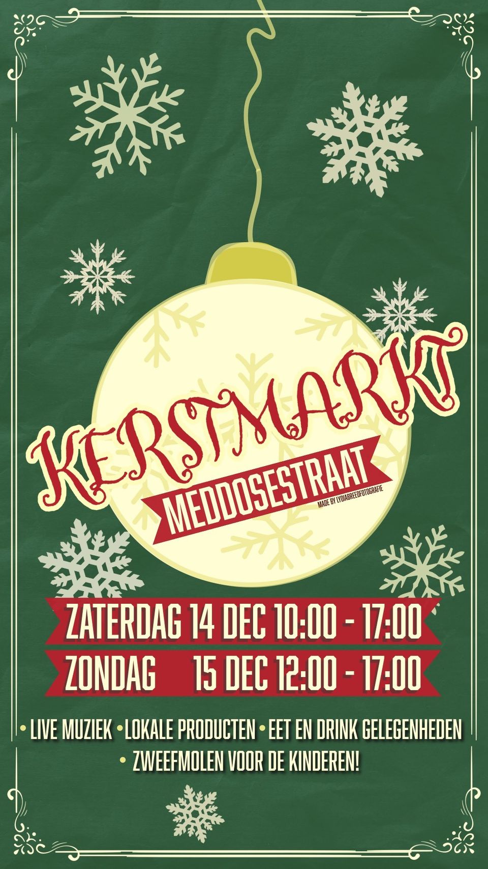 Flyer kerstmarkt
