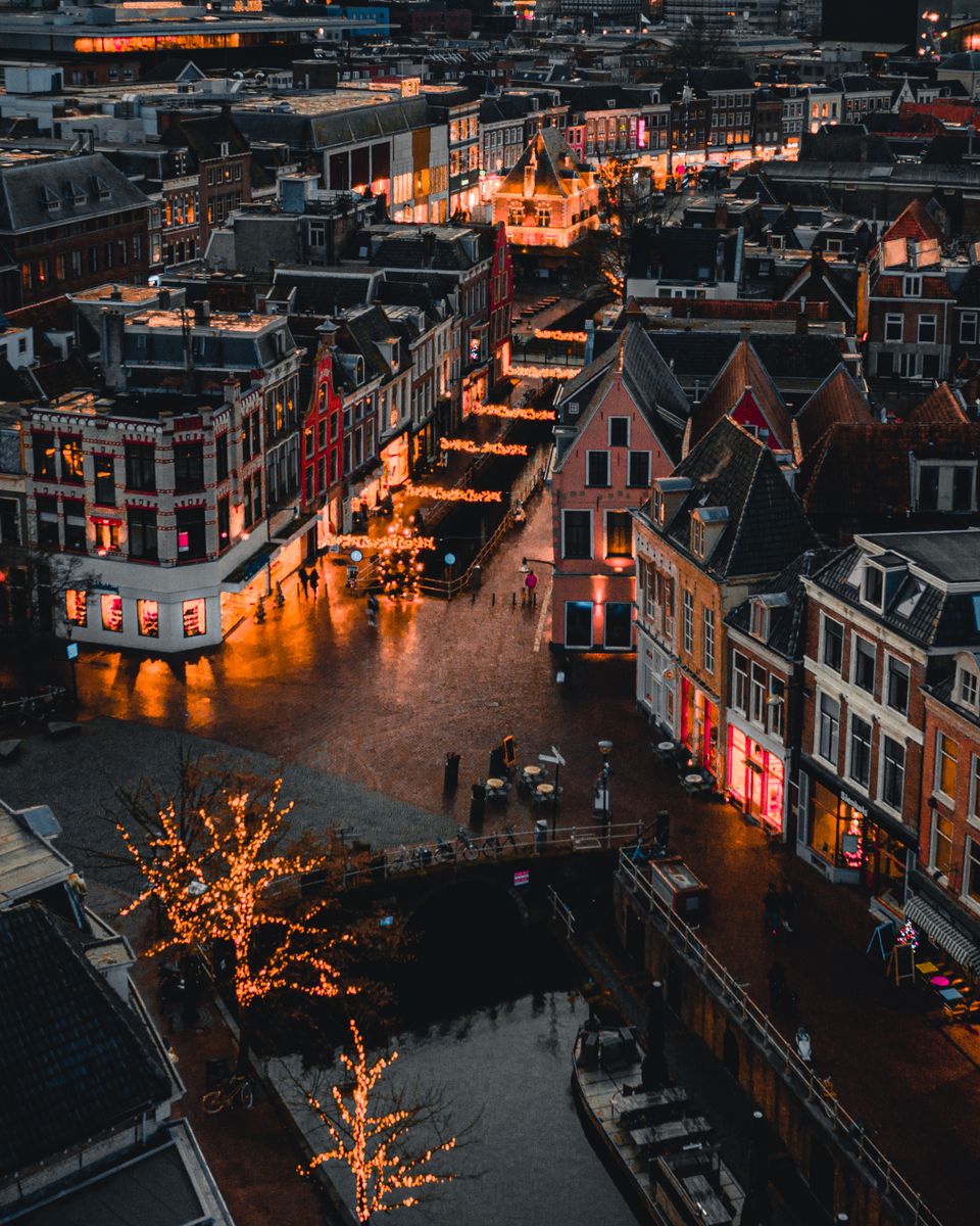Luchtfoto avond