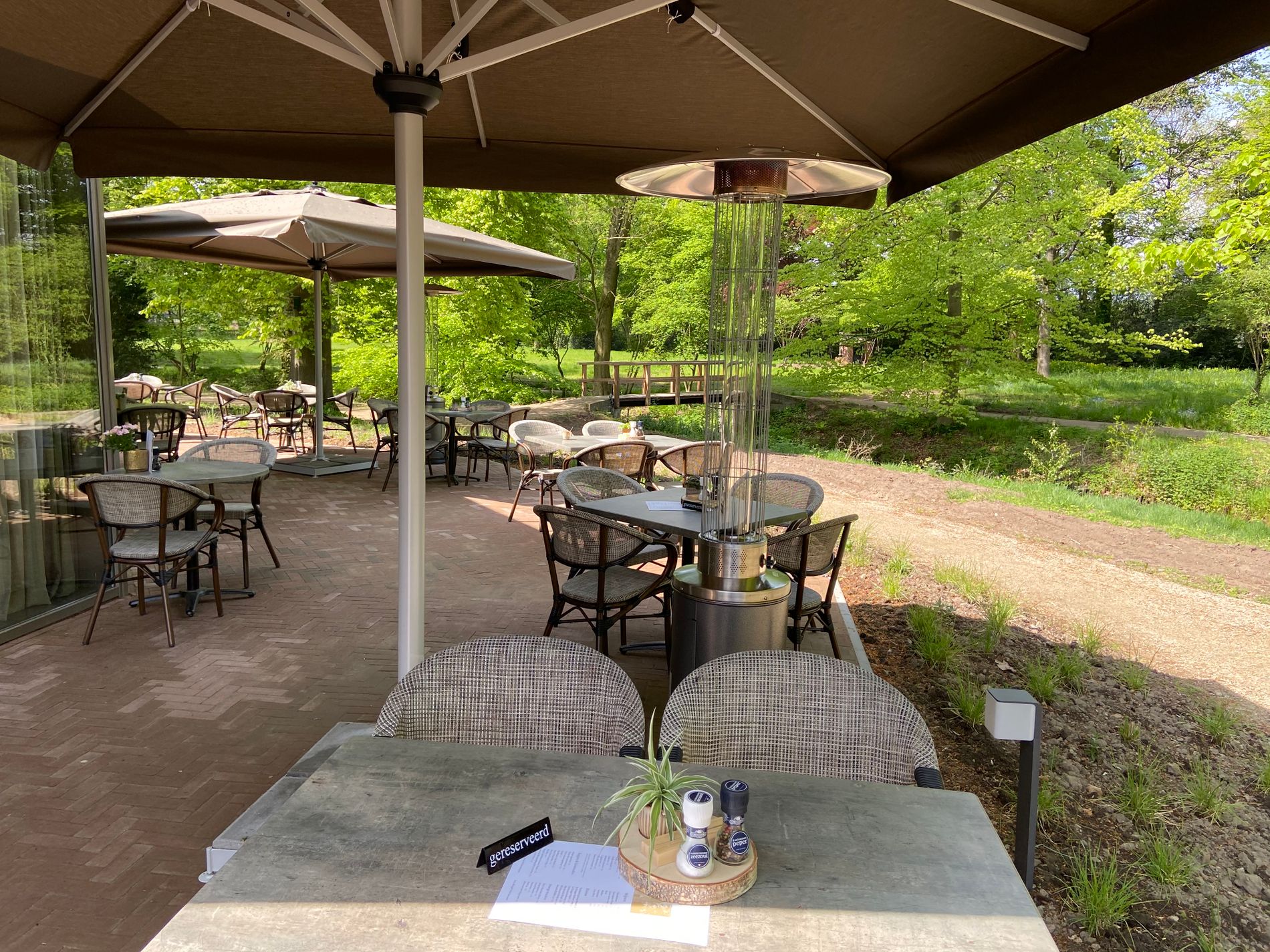 Brasserie Montfort op Landgoed Groot Bijstervelt