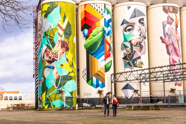 Tramkade 's-Hertogenbosch silo's