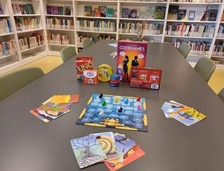 Spelletjesmiddag bij de bibliotheek in Twello