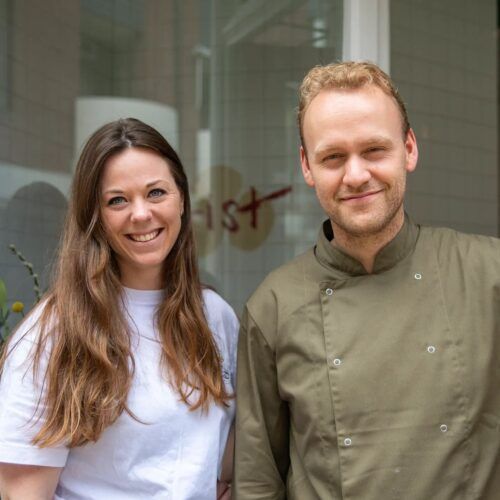 De eigenaren, Lenore en Niek, van restaurant GIST Tilburg