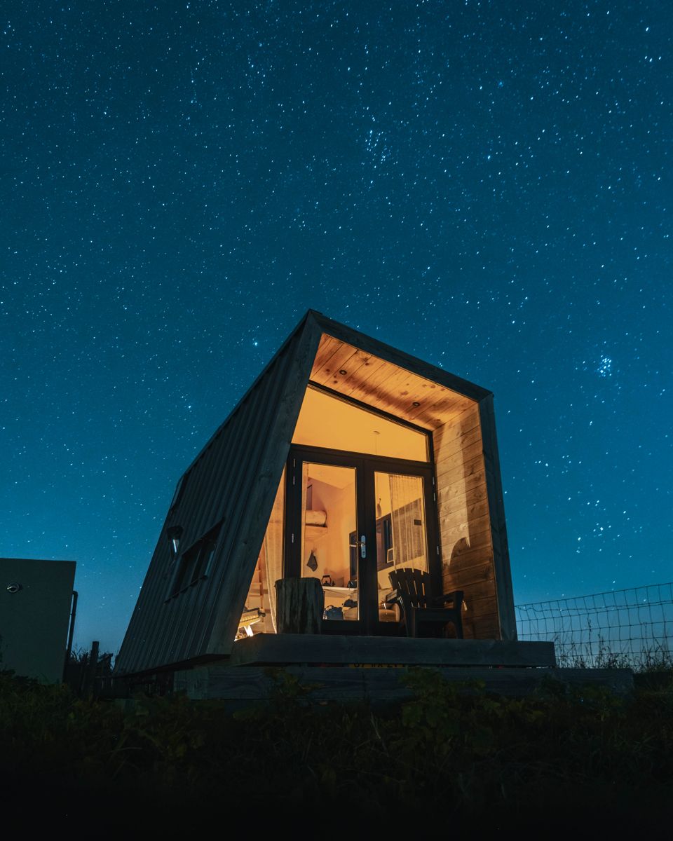 Tiny huis op de dijk bij Zuiderkrib