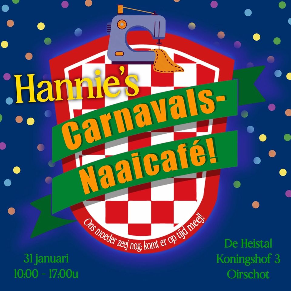 aankondiging Hannie's naaicafé