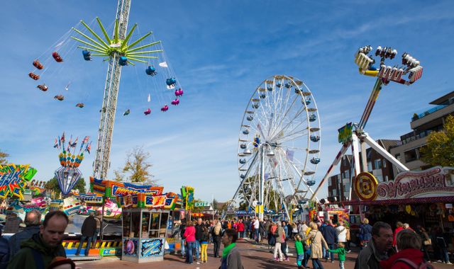 Kermis during Leidens Ontzet