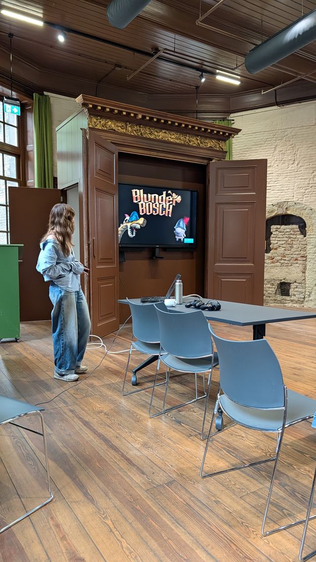 Presentatie game Blunder Bosch