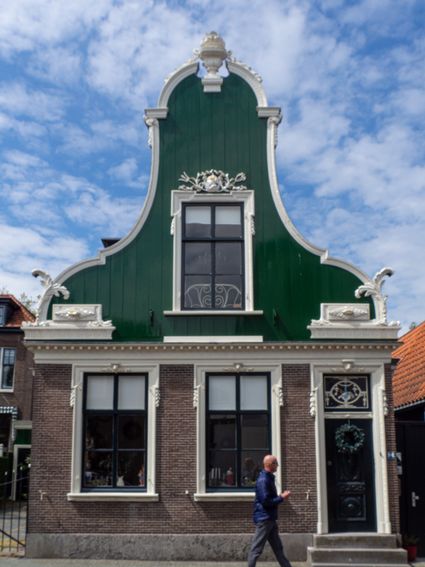 Houtbouw Gevel Zaans Architectuur Krommenie