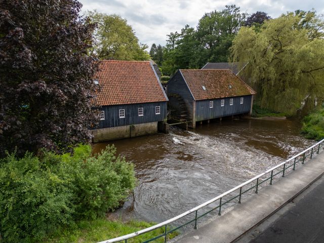 Drone beeld Dommelse Watermolen