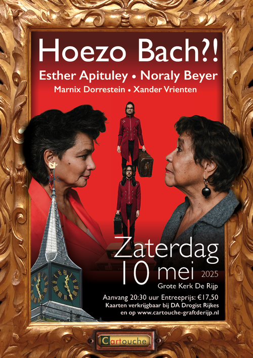 Een poster van Hoezo Bach