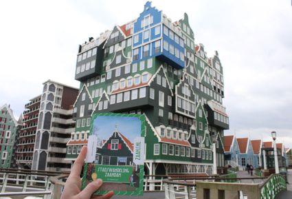 Stadswandeling Zaandam centrum Inntel Hotel wandelen