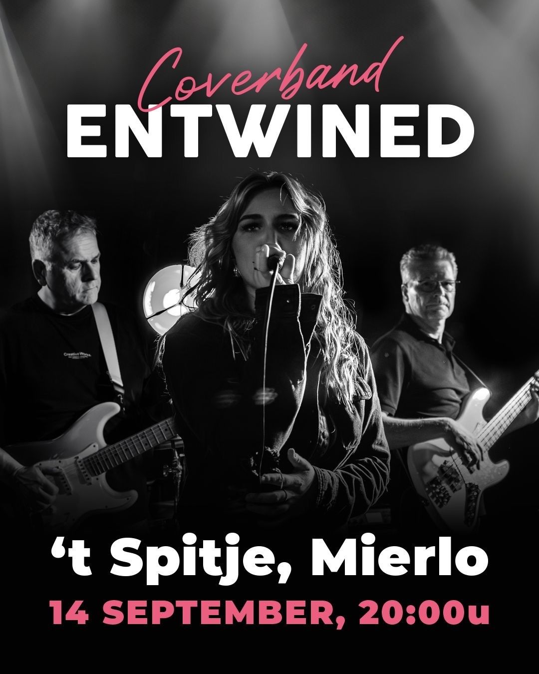 Entwined - coverband op 14 september tijdens de Kermis bij Gasterij 't Spitje