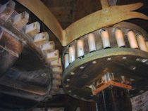 Binnenwerk windmolen De Korenaar