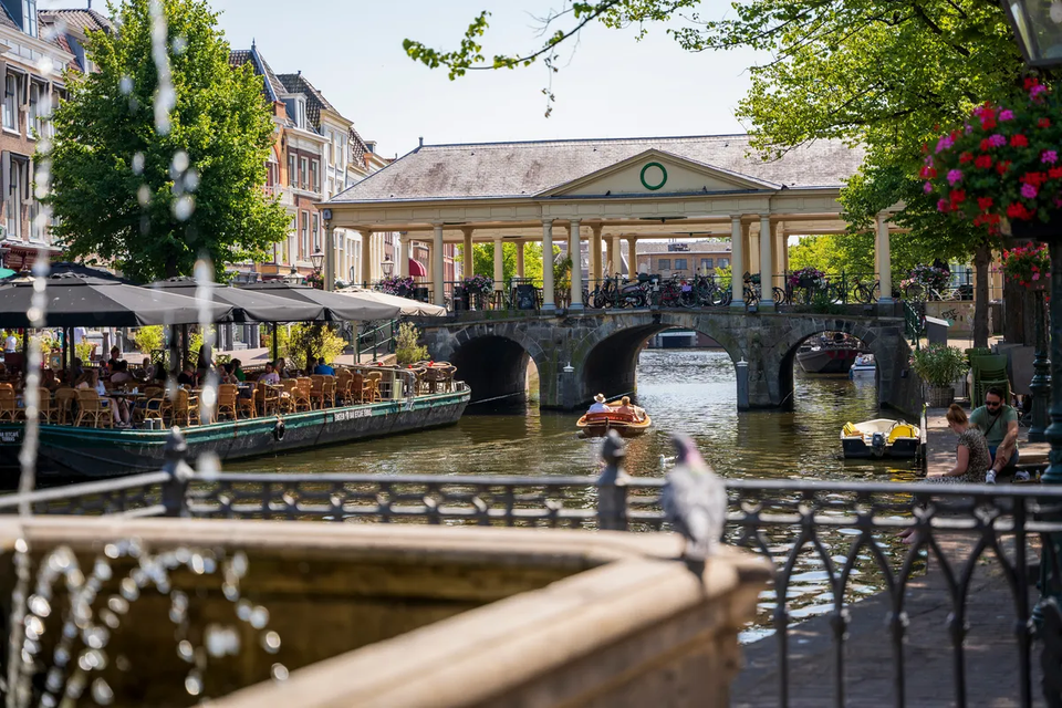De Koornbrug in Leiden