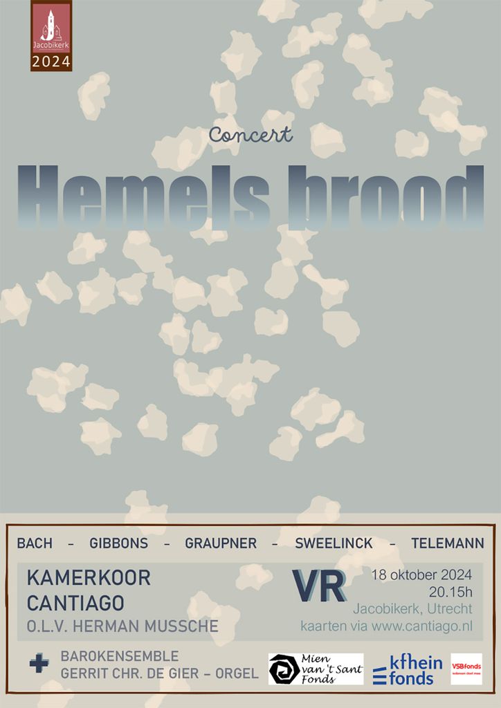 Kamerkoor Cantiago: Hemels brood