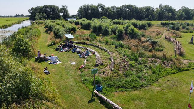 kameryck-natuur-amfitheater-buitenles-picknick-groene-hart