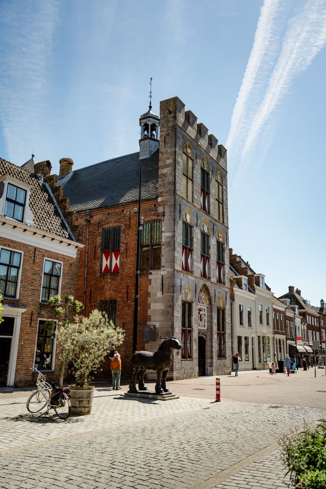 Historie op de Voorstraat - stadhuis Vianen