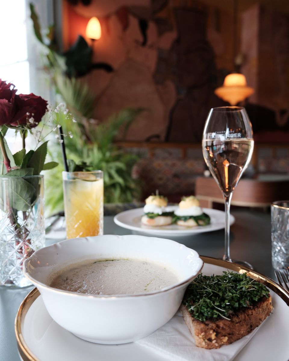 Café Toulouse Glas Dranken Menu Eten