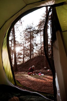Slapen in de natuur in Almere