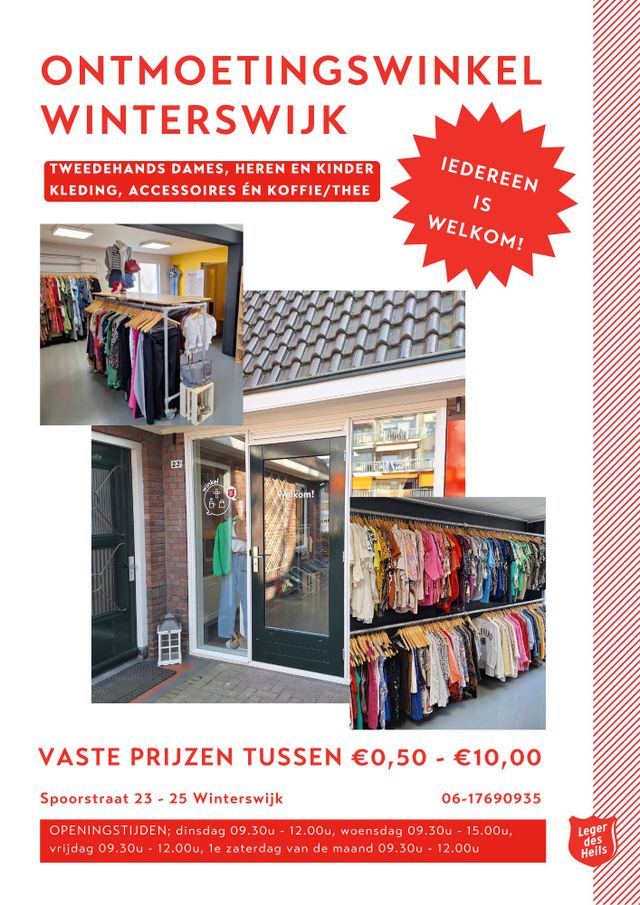 Ontmoetingswinkel Leger des Heils