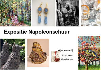 Voorbeelden van de expositie Napoleonschuur