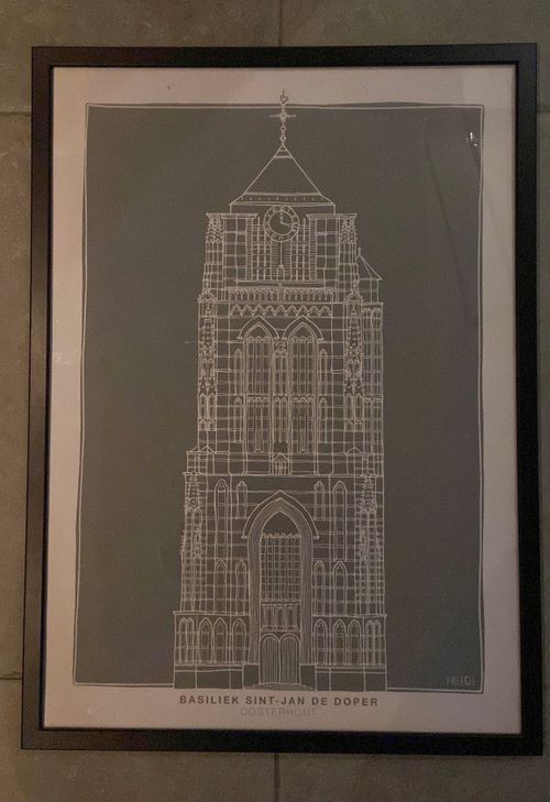 Poster van de St.Jansbasiliek